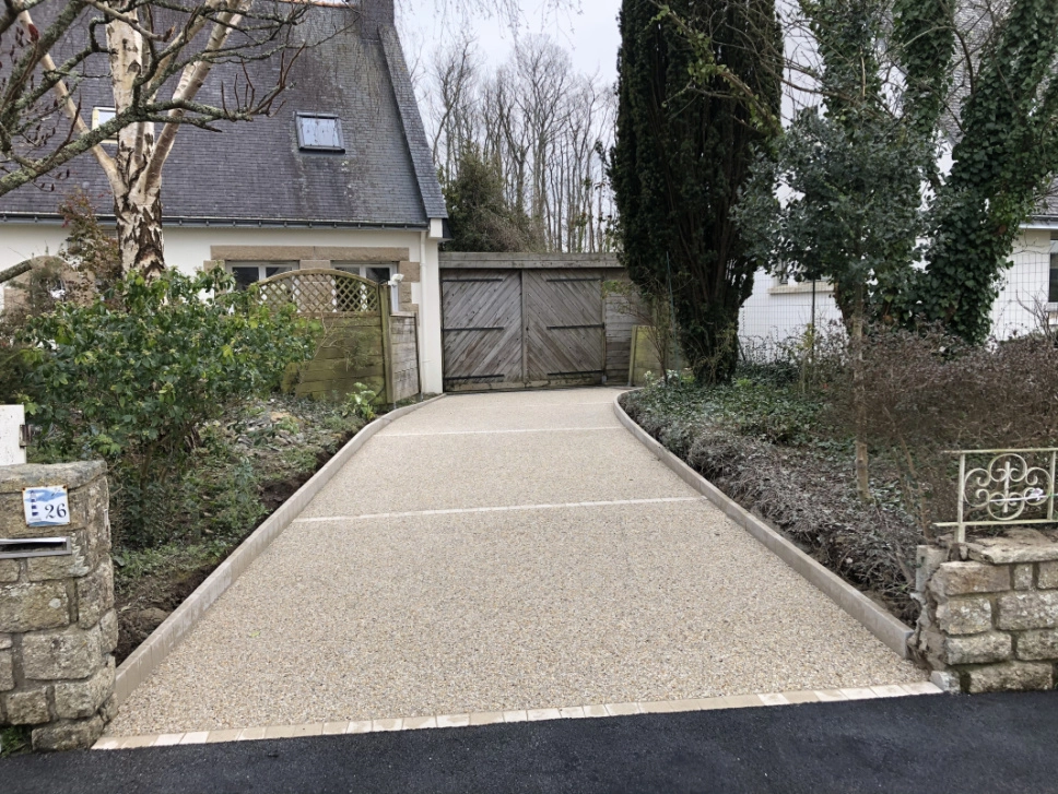 Chantier après la réalisation