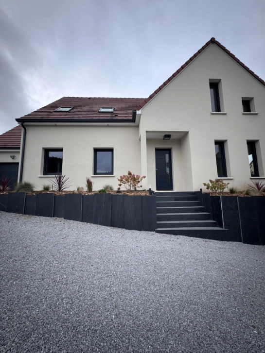 Chantier réalisé par l'entreprise Daniel Moquet d'Auxerre