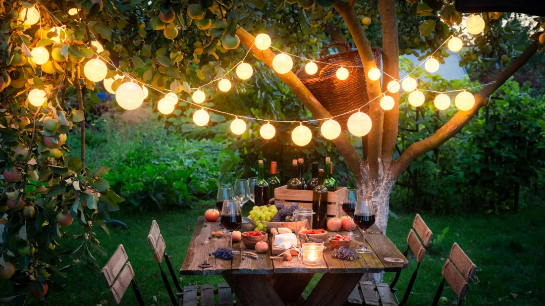 Terrasse éclairage Daniel Moquet Jardin