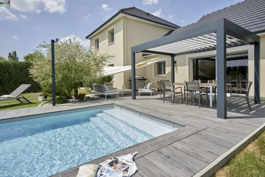 Terrasse Daniel Moquet Am&eacute;nagement ext&eacute;rieur