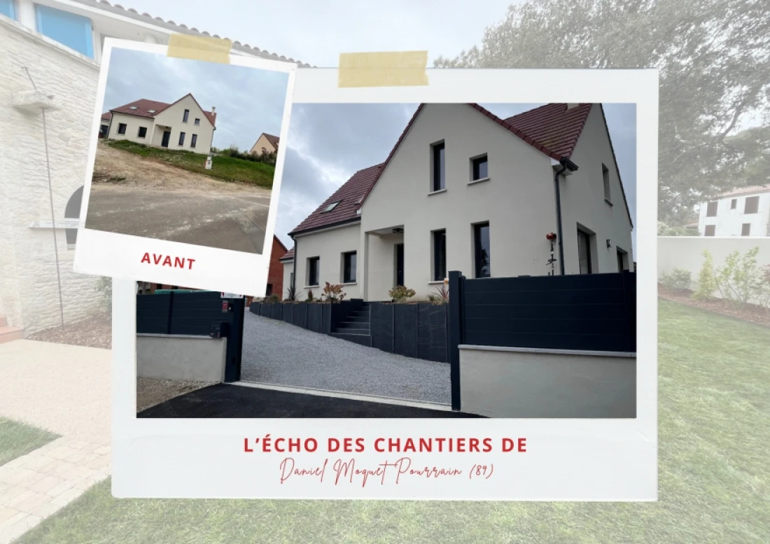 Daniel Moquet Chantier All&eacute;e Cl&ocirc;ture Jardin