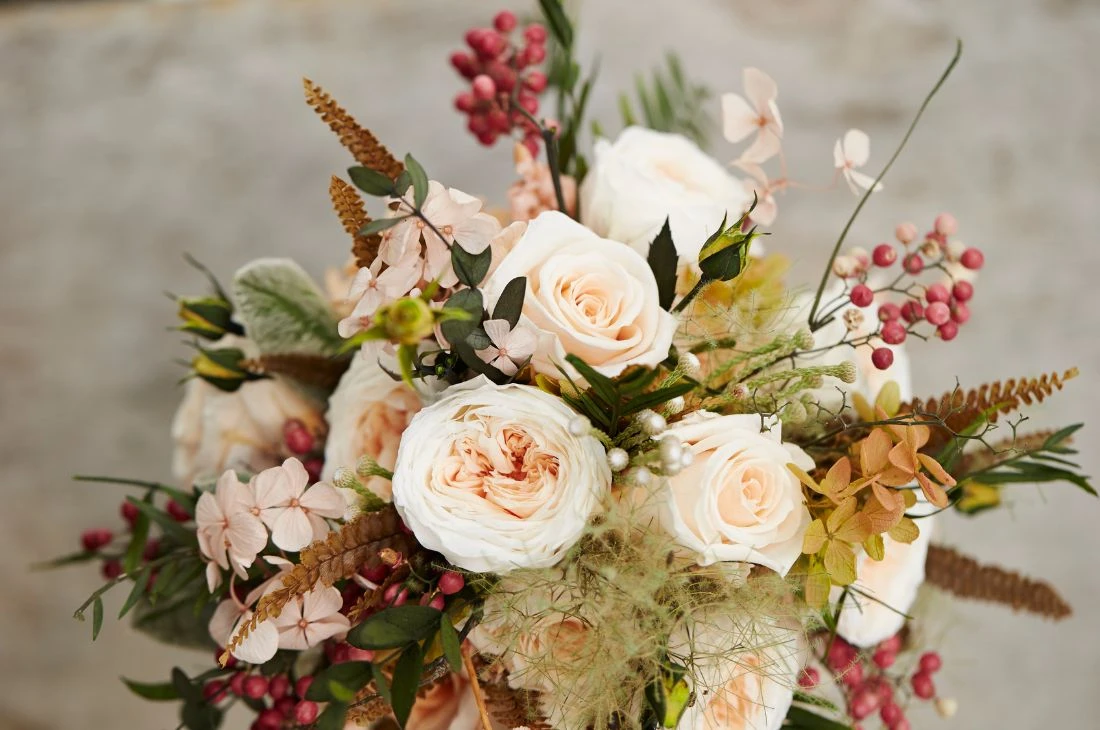 Daniel Moquet bouquet de fleurs