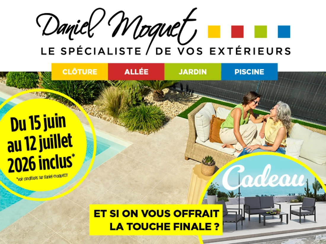 Concrétisez votre projet et recevez un cadeau
