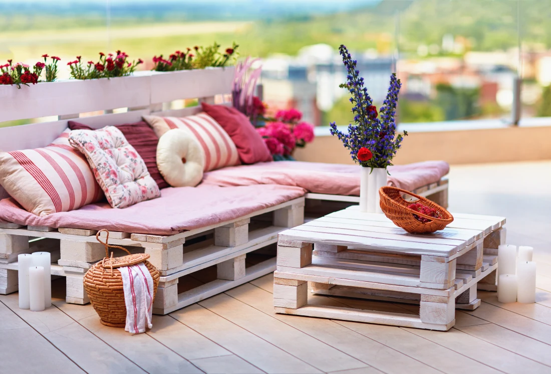 Terrasse unique et personnalisé