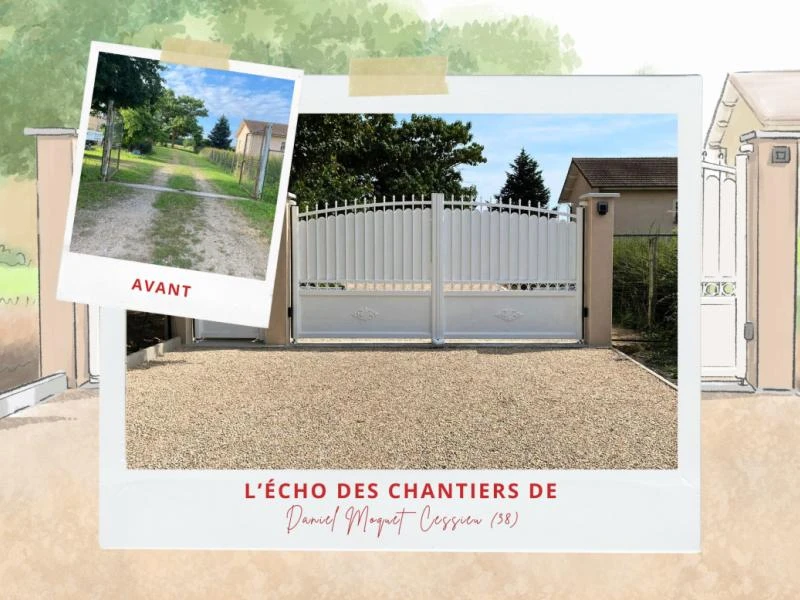 Un extérieur à la campagne, entre harmonie rurale et praticité au quotidien !